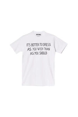 white-message-print-t-shirt