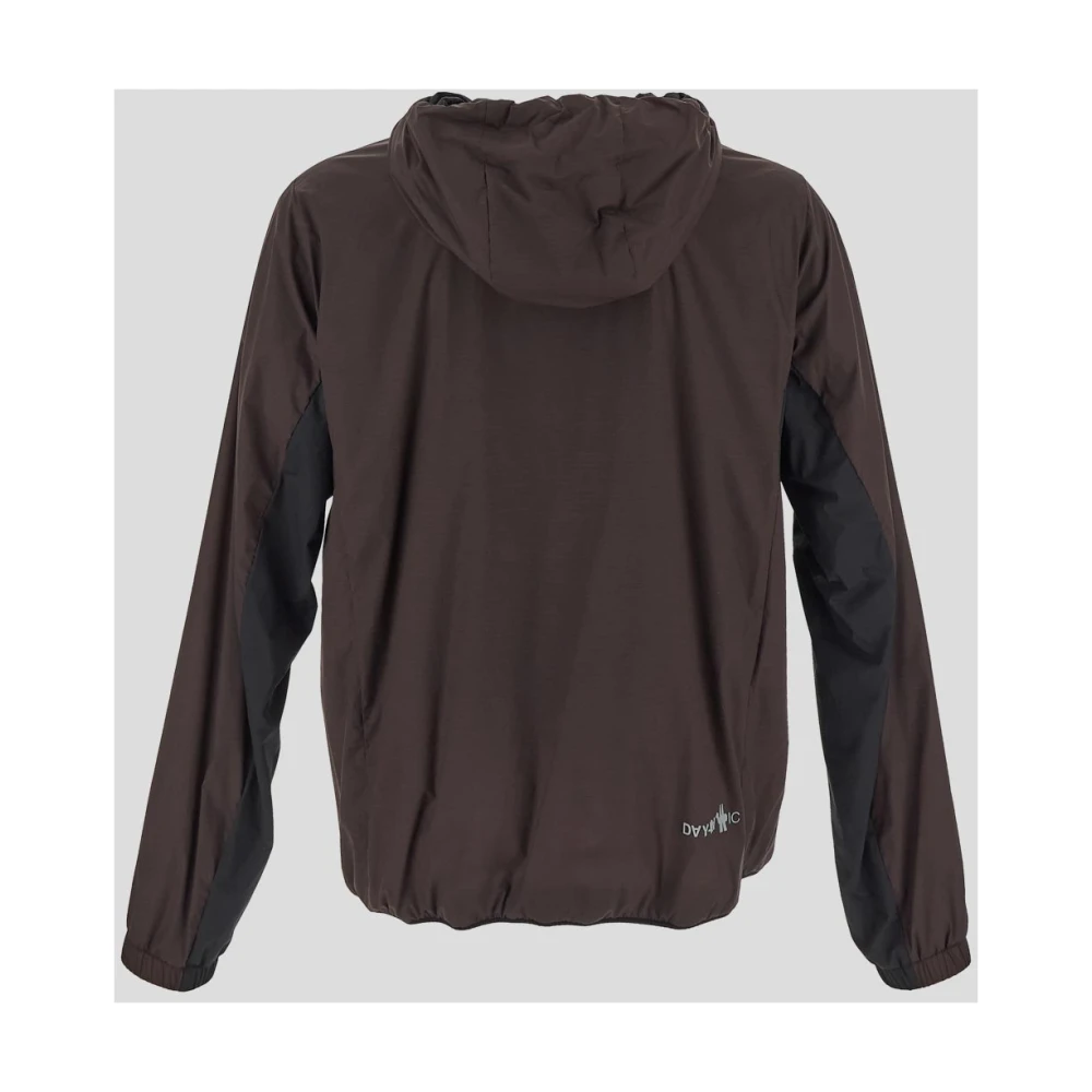 Moncler Nylon Bissen Jacket Brown Heren