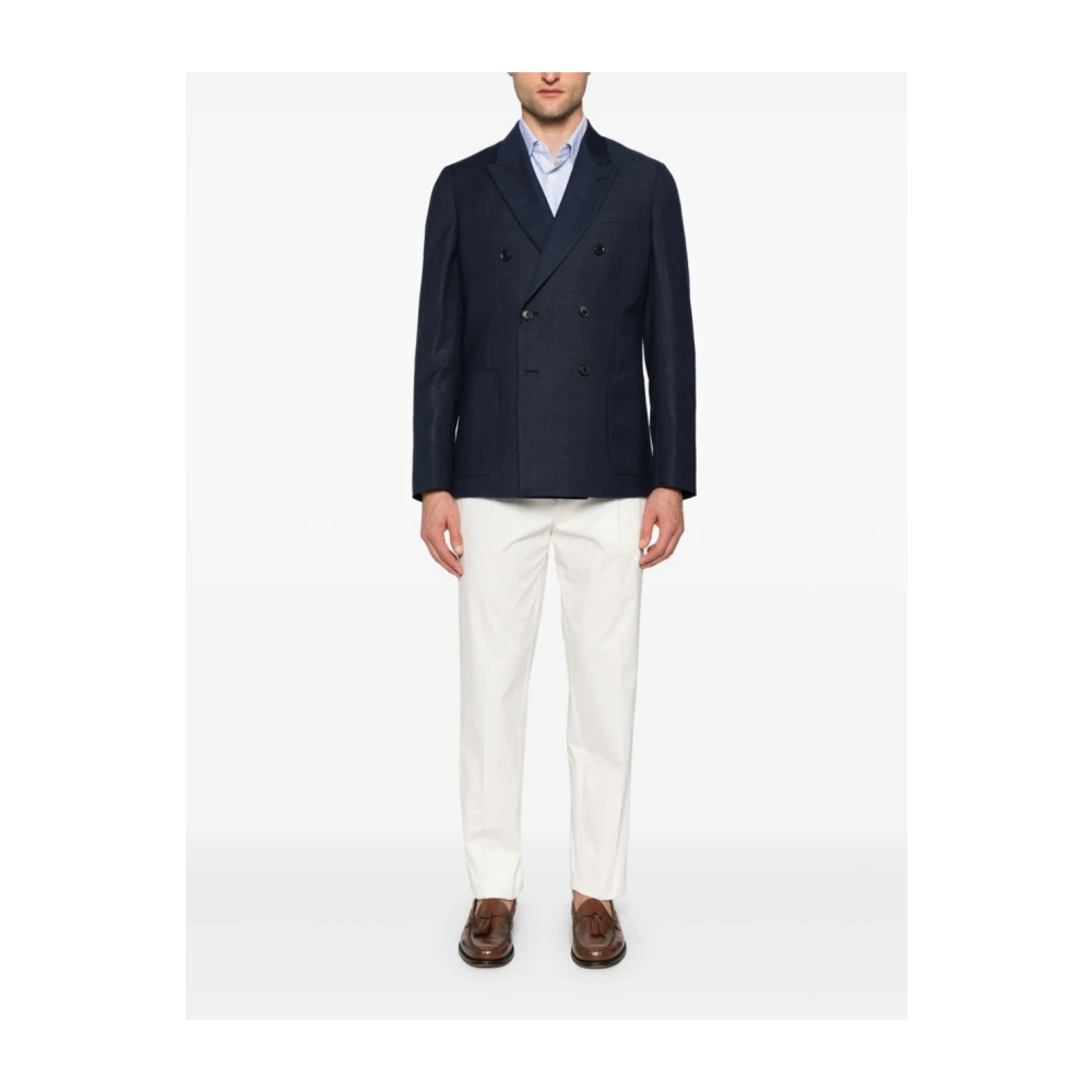 PS By Paul Smith Blauwe Wol Damesjas Blue Heren