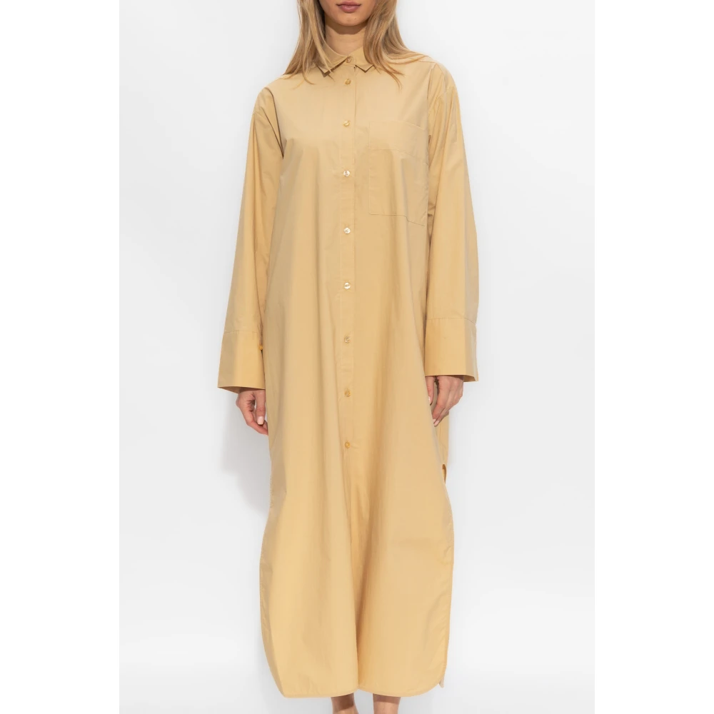 By Malene Birger Honden overhemdjurk By Herenne Birger Beige Dames