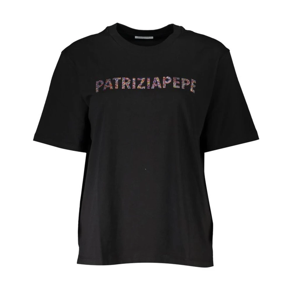 PATRIZIA PEPE T-Shirts Black Dames