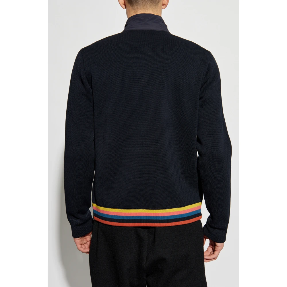 Paul Smith Vest met gewatteerde voorkant Blue Heren