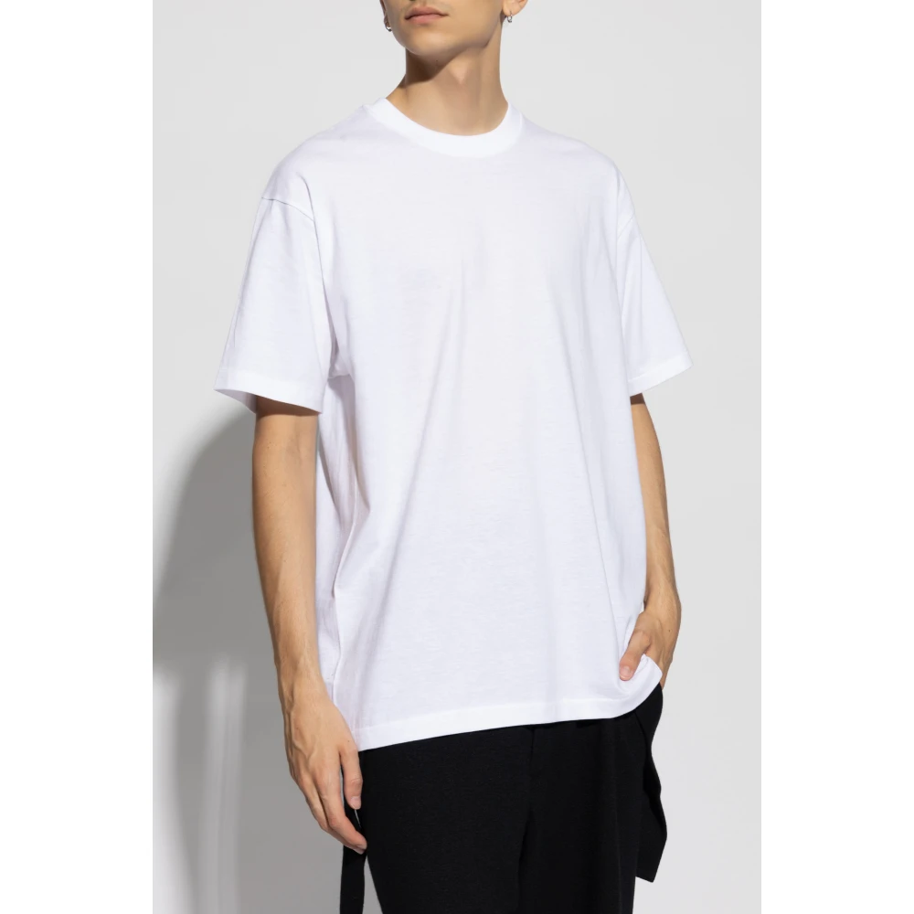 Y-3 Crew Neck T-shirt White Heren