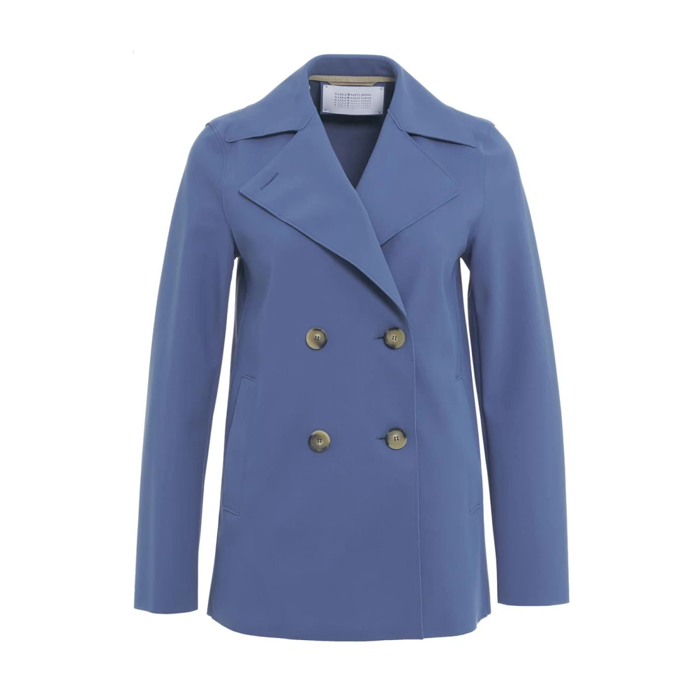 Harris Wharf London Blauwe Blazer voor Dames Blue Dames