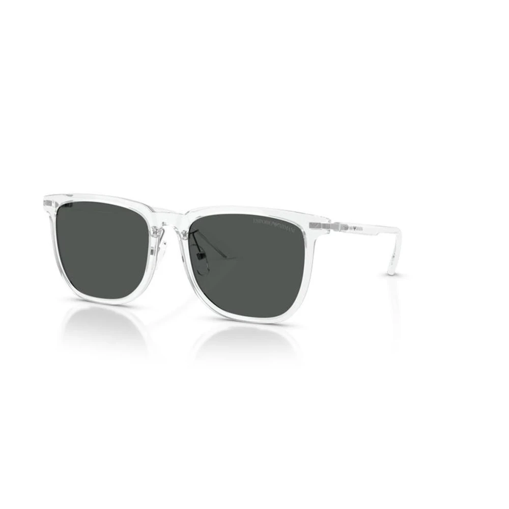 Emporio Armani , Shiny Crystal Sunglasses Dark Grey lenses, EA4255D 634487, Mojo Glasses - Image 4