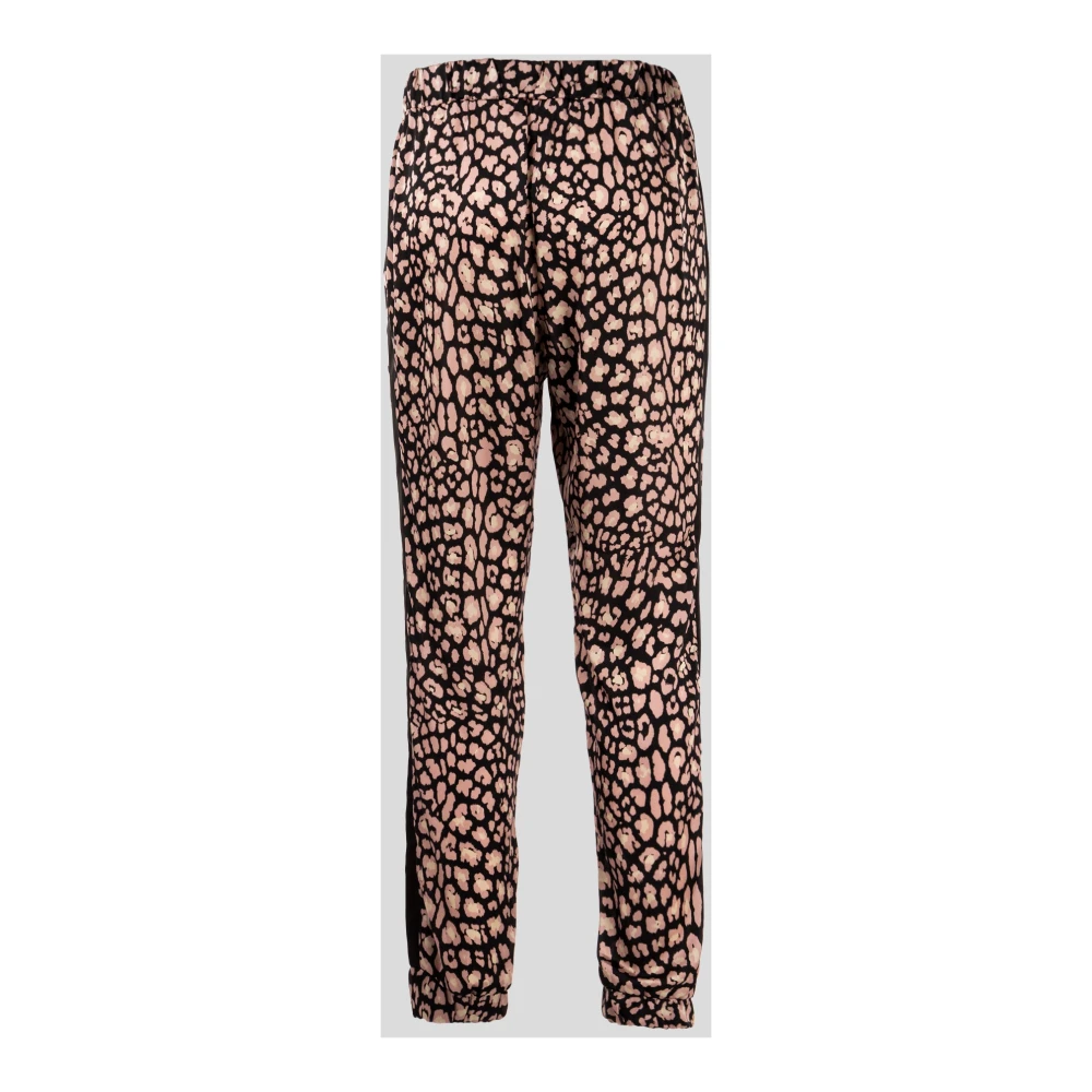 Liu Jo Elegante Animal Print Broek Brown Dames