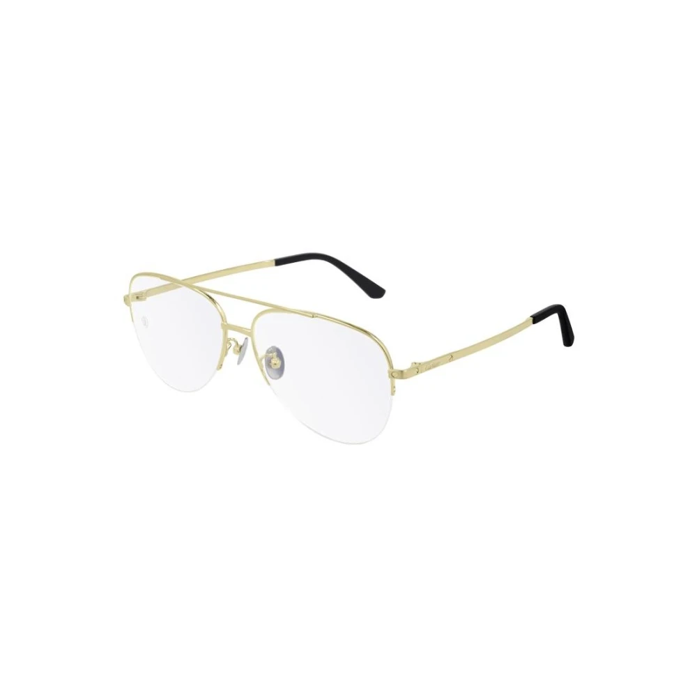 Cartier Unisex Yellow Sunglasses, 58 Mm, Stylish Eyeglasses Frame