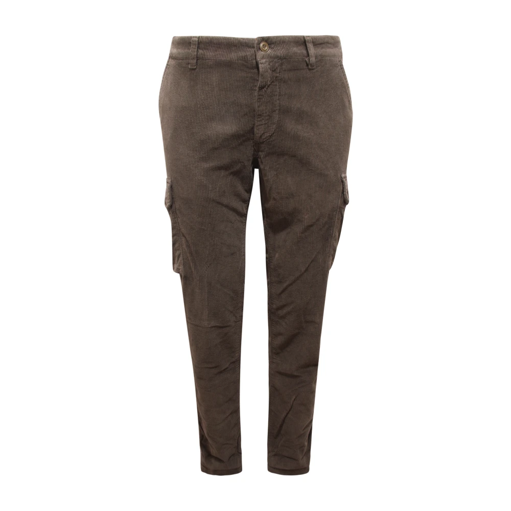 Mason's Homme Marron - Pantalon Cargo En Velours - Pantalons - Brun - Taille: Xl