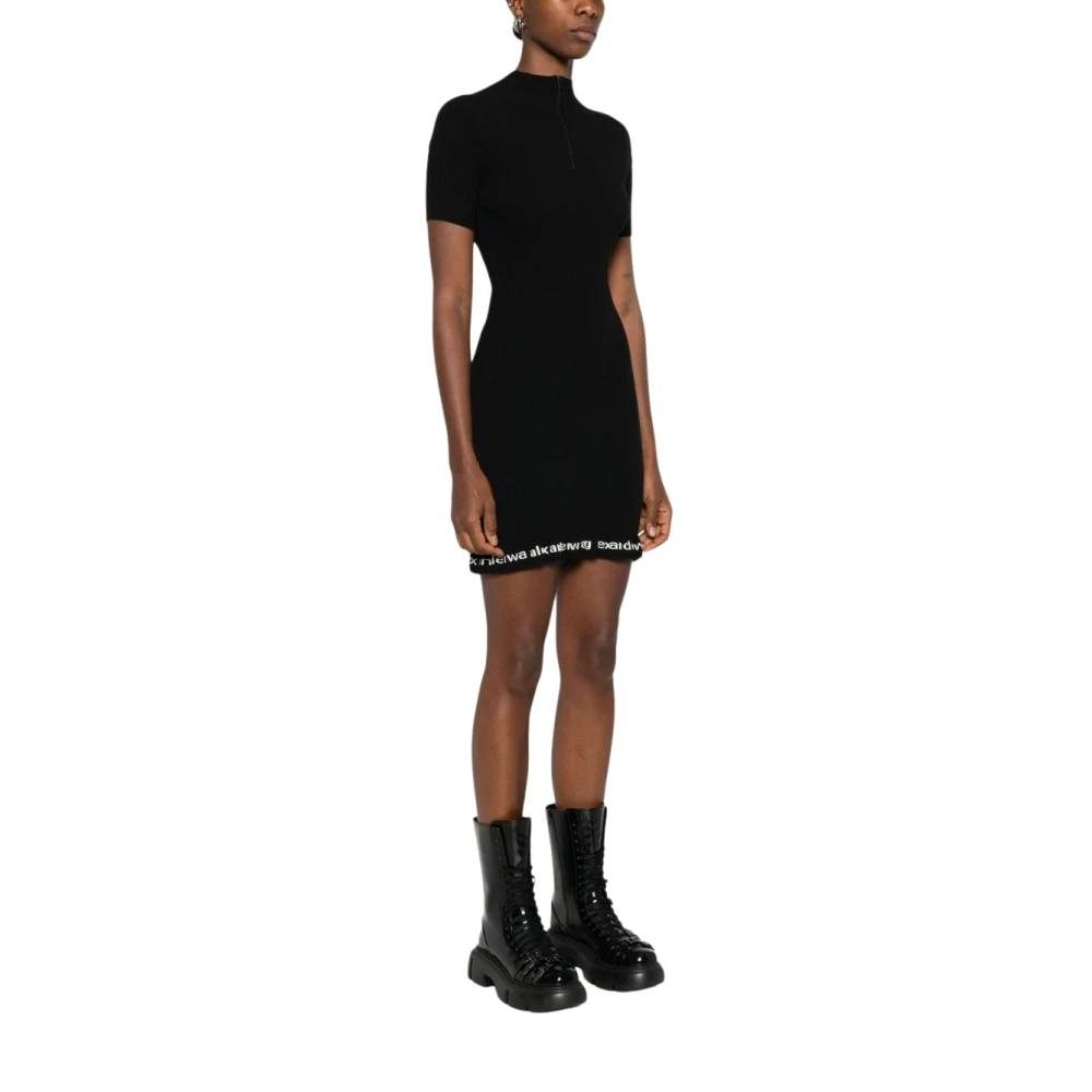 Alexander Wang Women's Black Dresses - Knitted Dresses - S - Dresses