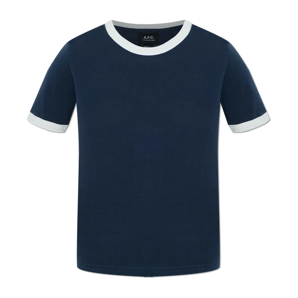A.p.c. Donna Blu Top, Xs, New,