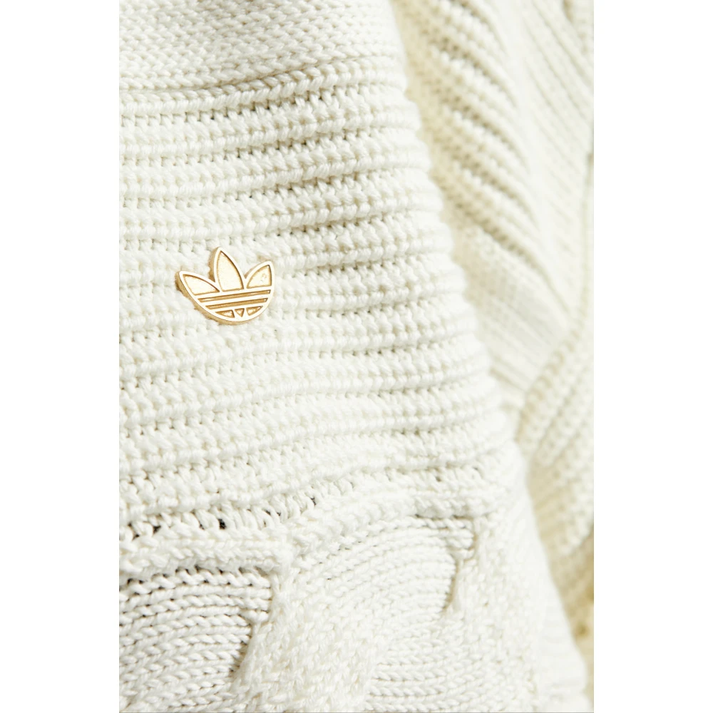 adidas Originals Turtleneck met logo White Dames