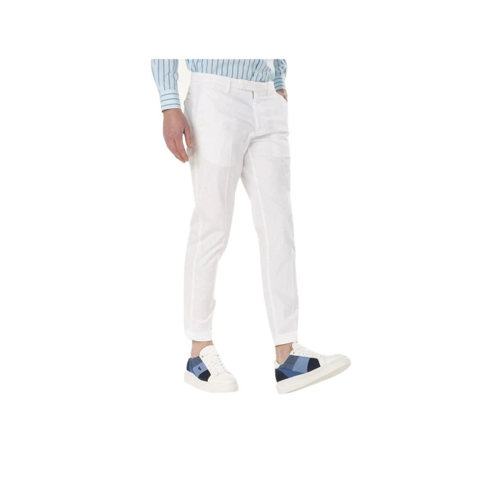 Harmont & Blaine Stretch Chino Broek White Heren
