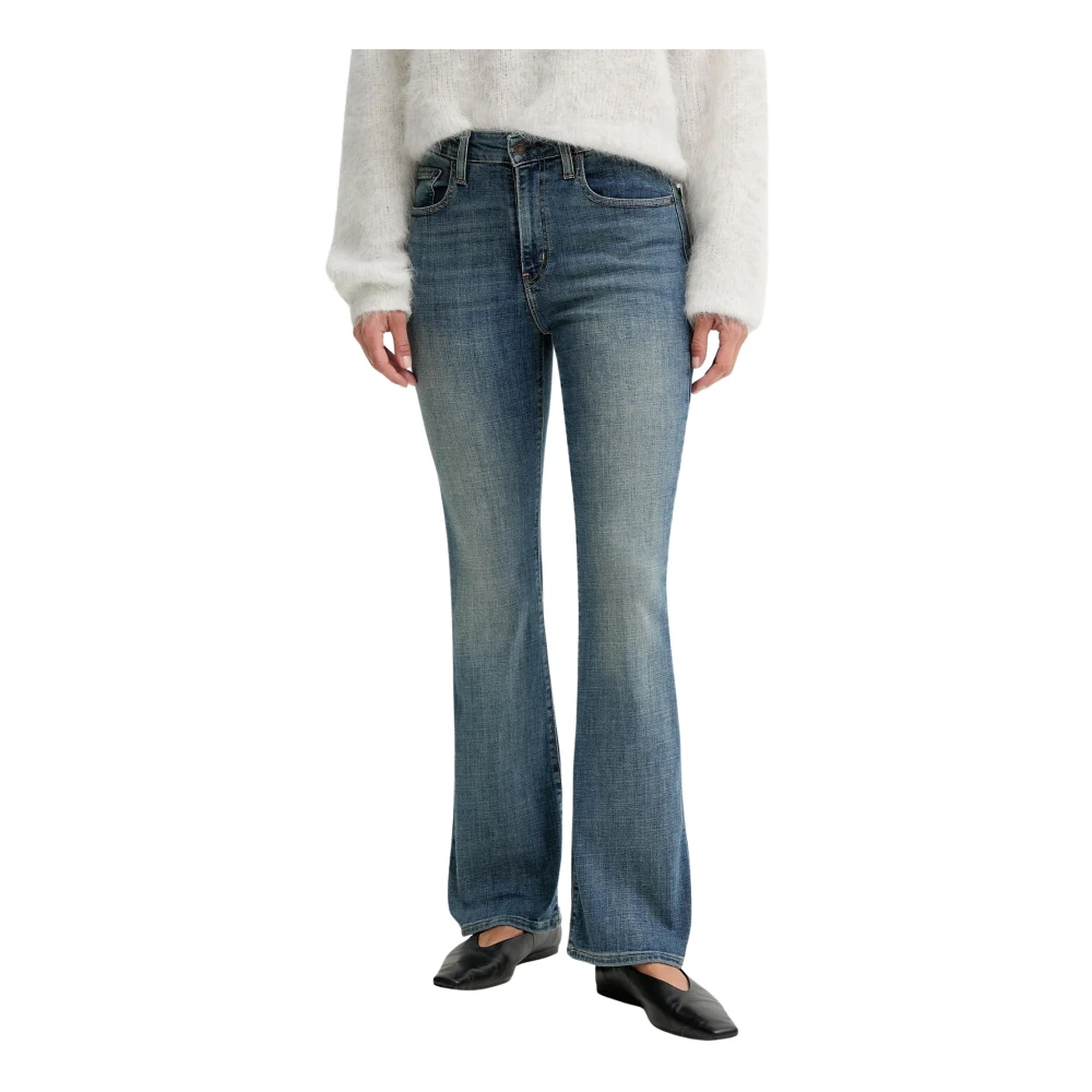 Levis, Damen, Jeans, 725 Jeans Bootcut Tore It Up, Blau, (W26/L32) - Bild 2
