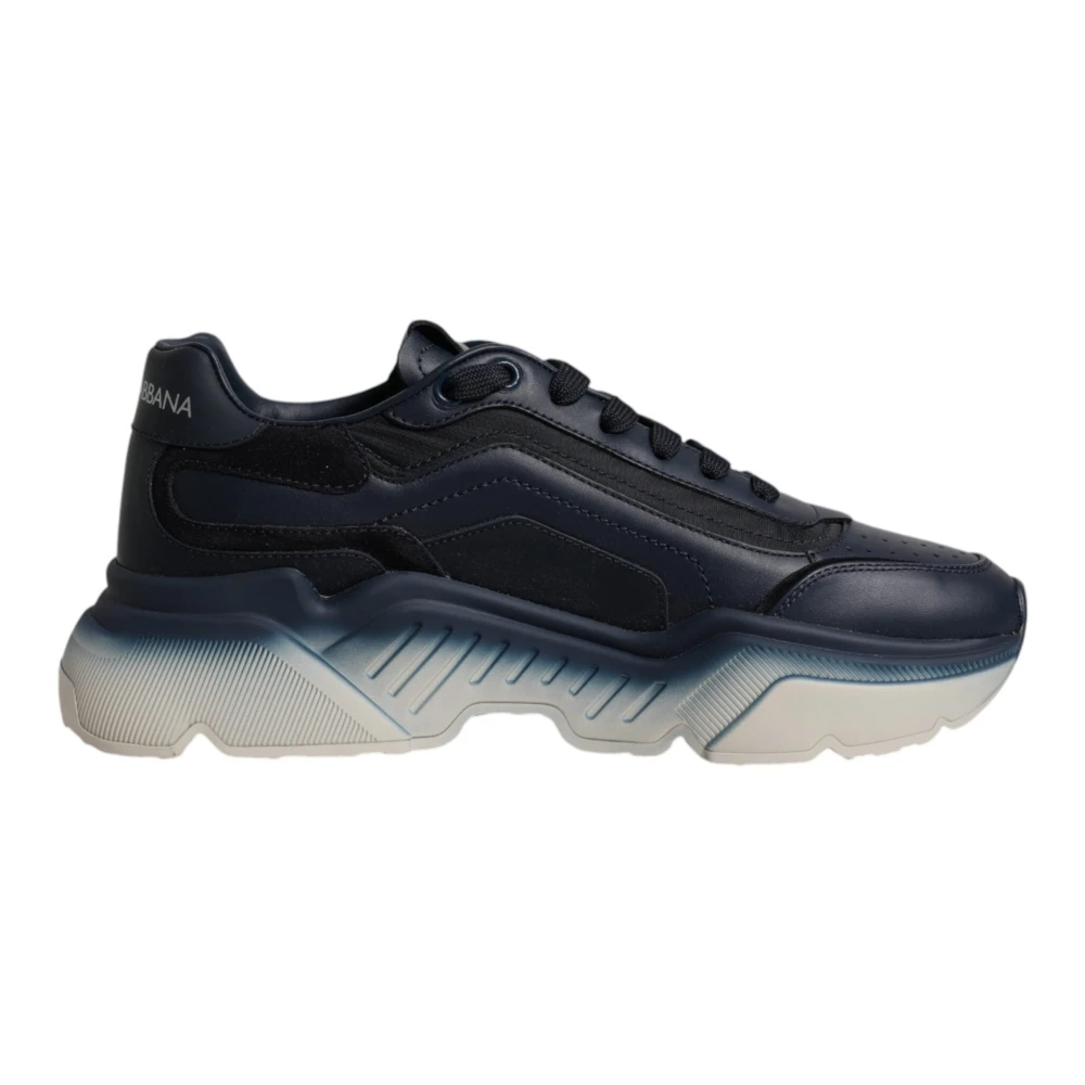 Dolce & Gabbana Homme Bleu Chaussures, Taille: 44 Eu Baskets Daymaster