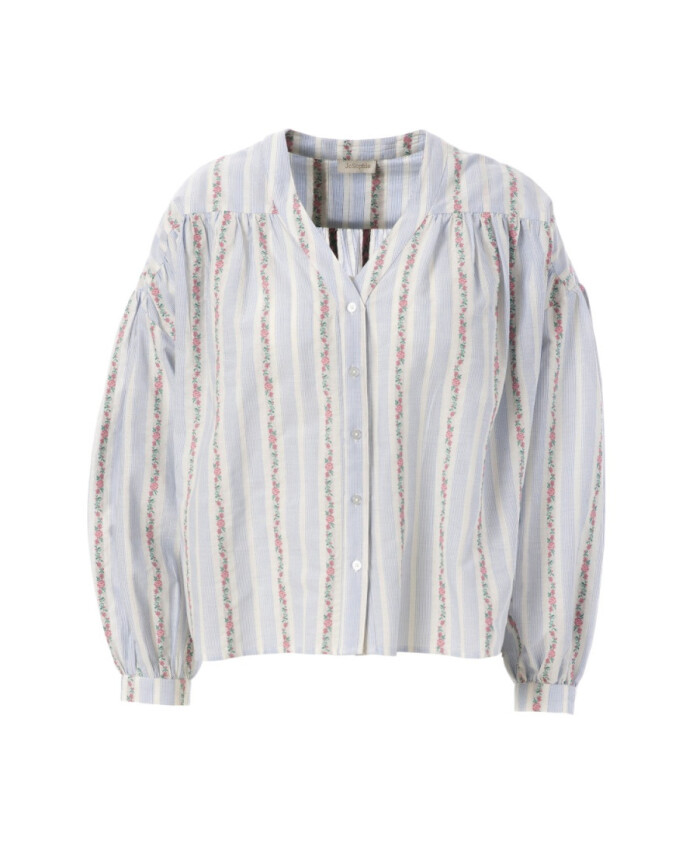 chemisier-a-rayures-fleurs-bleu-clair-rose
