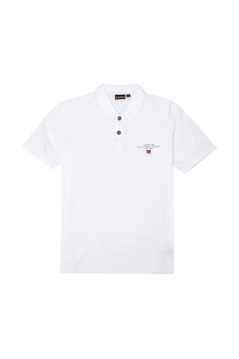 polo-blanc-a-manches-courtes