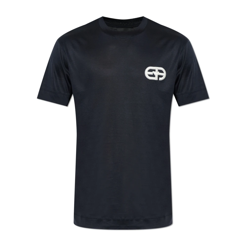 Emporio Armani Homme Noir Tops, Taille: 2XL T-Shirt Avec Logo