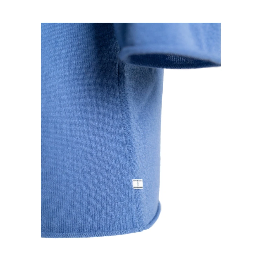 Hést Selma Kortemouw Sweater Blue Dames