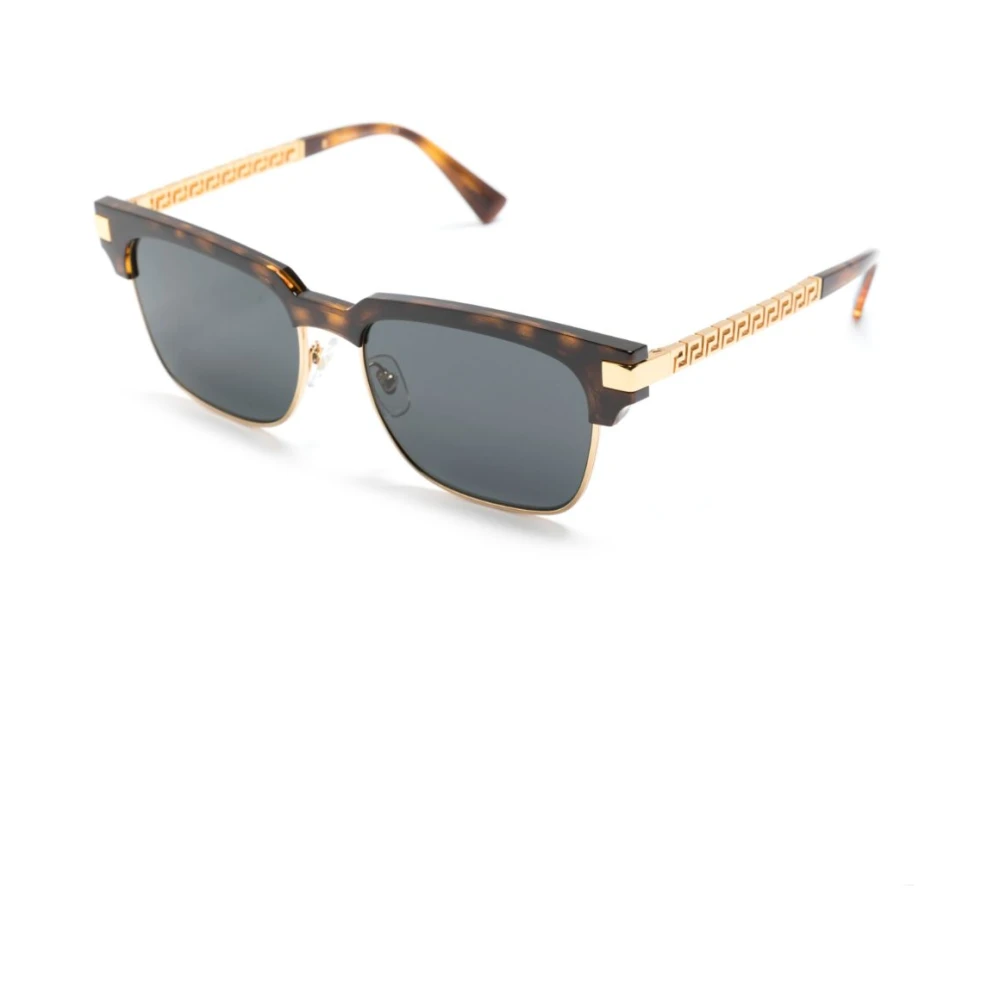 Versace Men's Brown Sunglasses - Sunglasses - 55 Mm - Accessories
