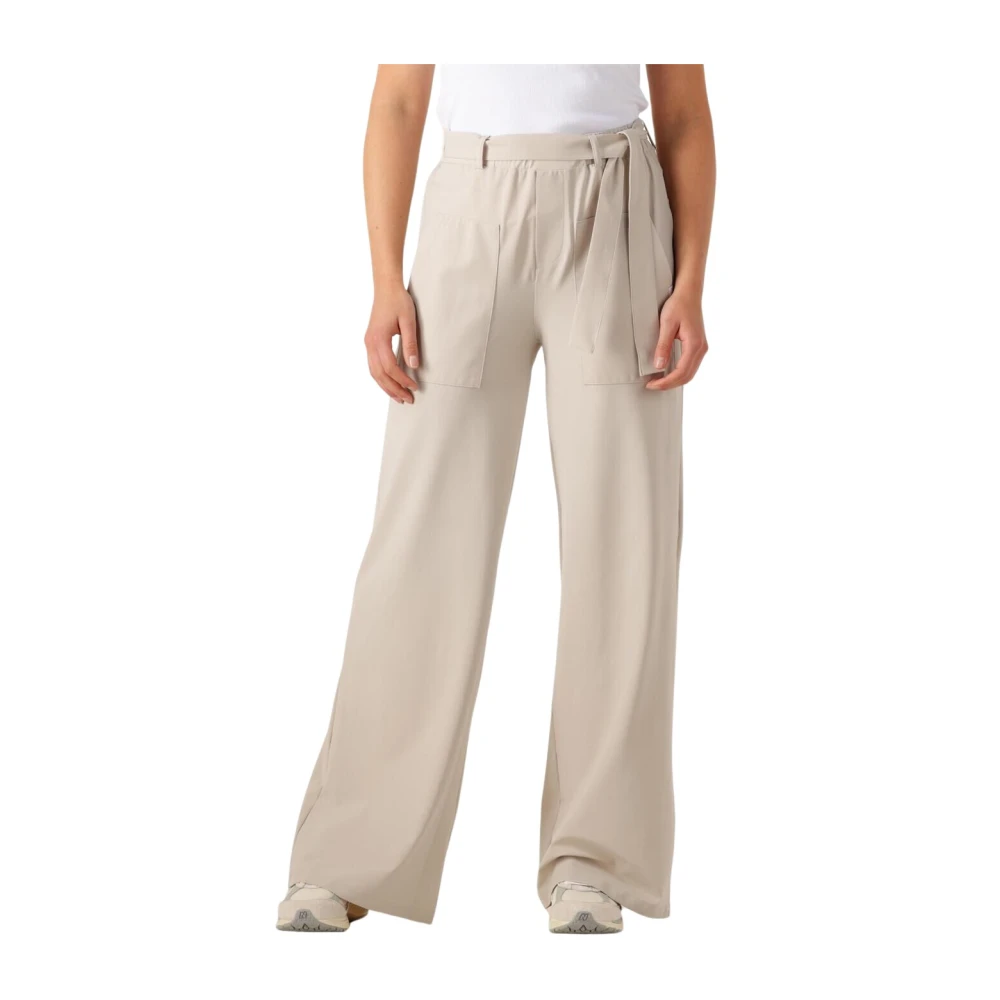 Penn&Ink N.Y Beige Broeken voor Vrouwen Beige Dames