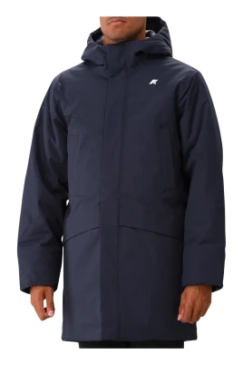 Blå Jarno Twill Marmotta Parka