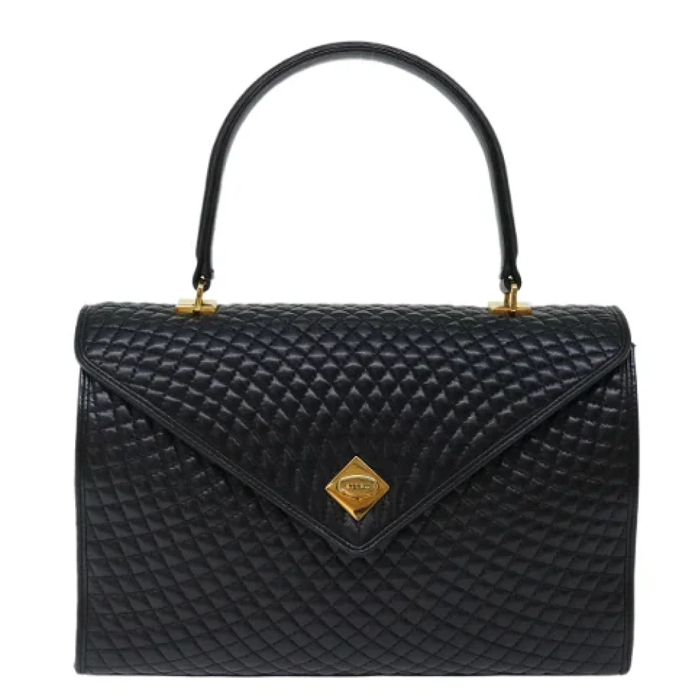 Bally Pre-owned Leather handbags Black Dames