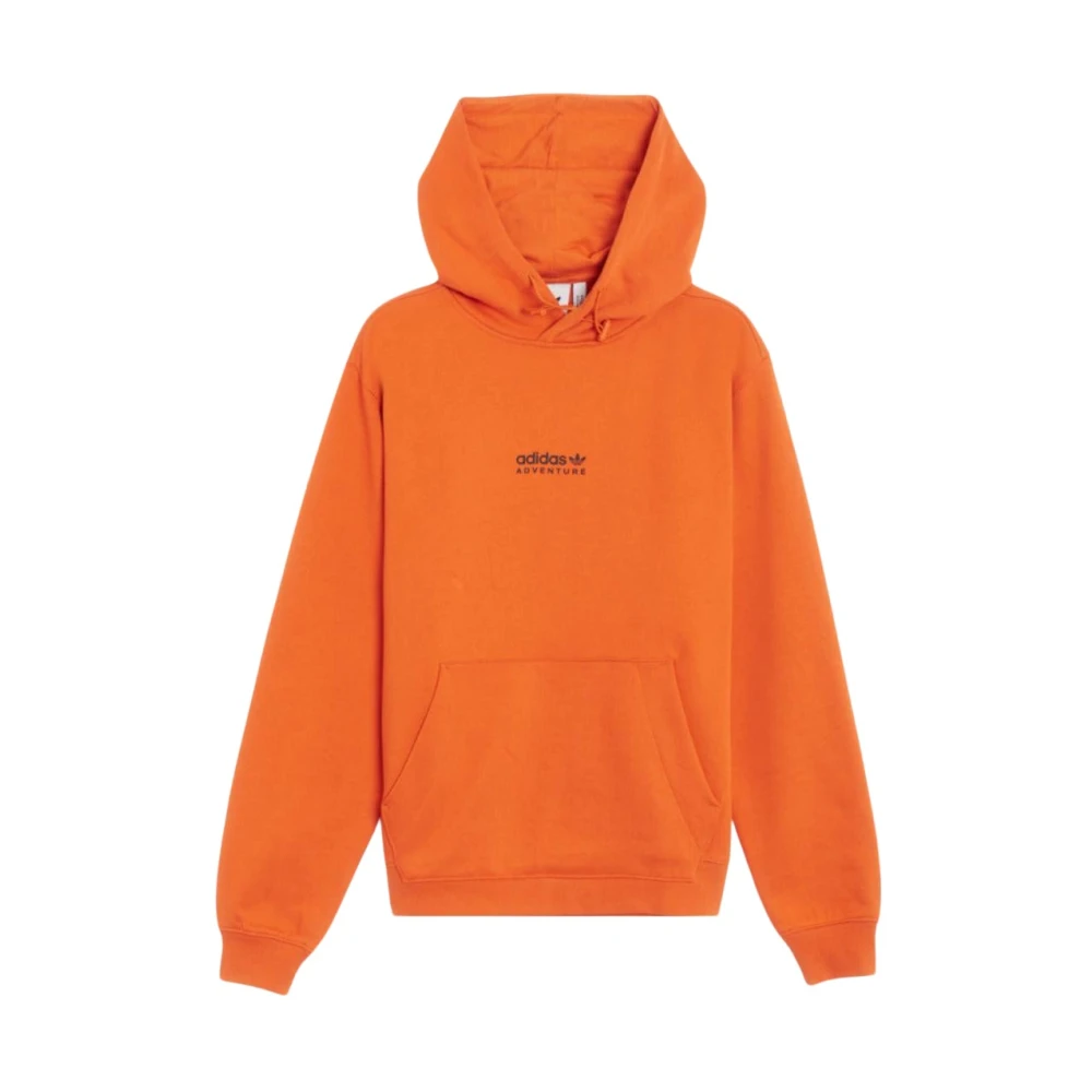 Adidas Originals Adventure Craft Orange Hoodie Sweatshirt Orange, Herr