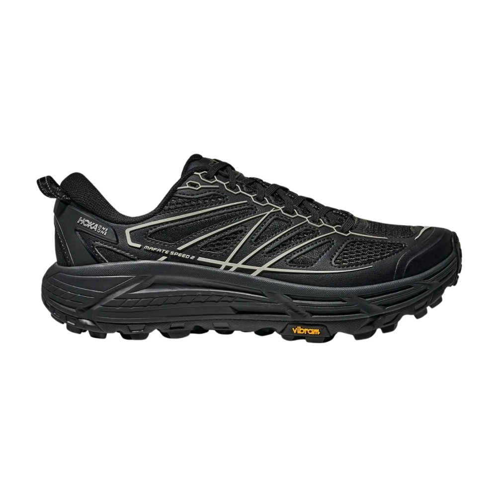 Hoka One One Black Mafate Speed 2 Ts Trainers - Female - Running Shoes - 9 Uk - Sport