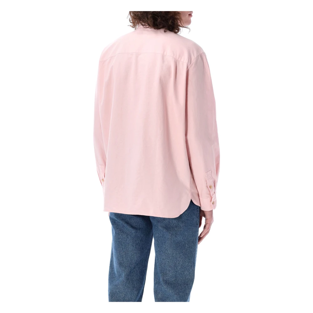 A.p.c. Klassieke Mateo Overhemd voor Mannen Pink Heren