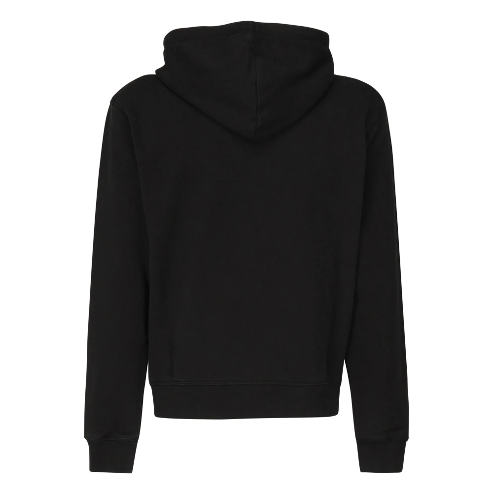 Dsquared2 Zwarte Sweat Jacket voor Mannen Black Heren