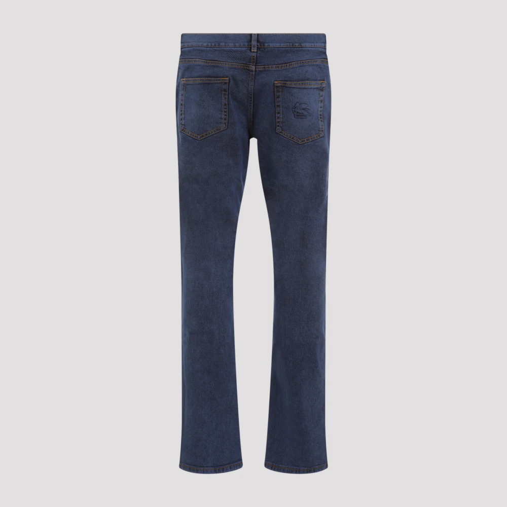 ETRO Blauwe Jeans voor Mannen Aw24 Blue Heren