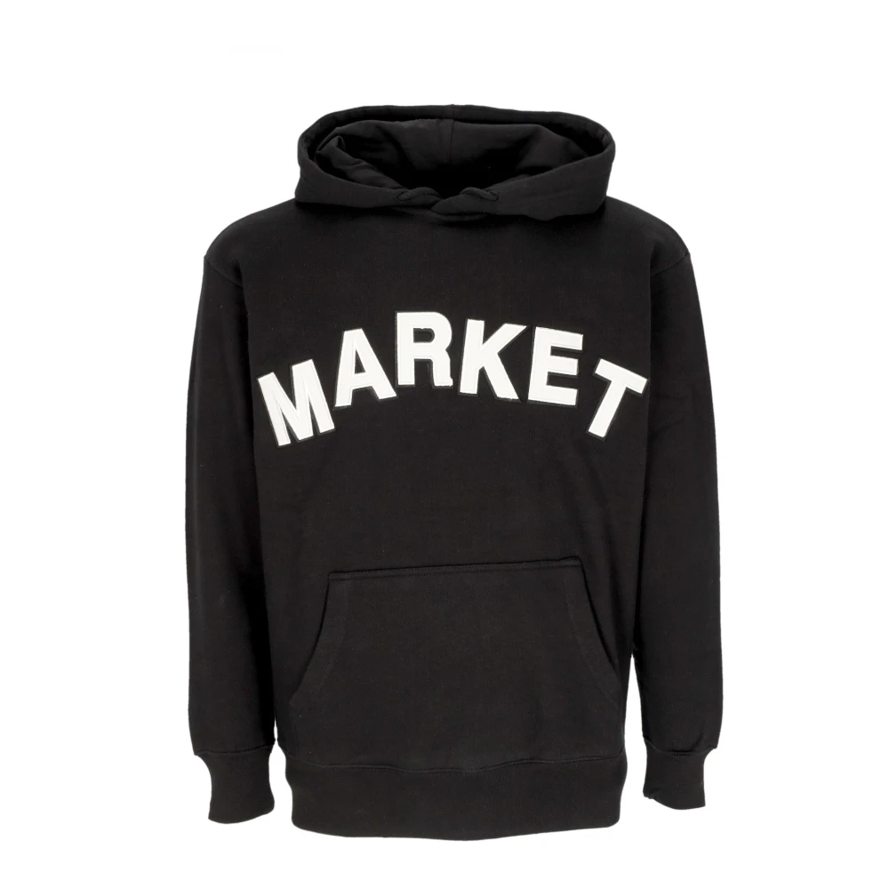 Market Men's Black Hoodies, M, Community Garden Hoodie