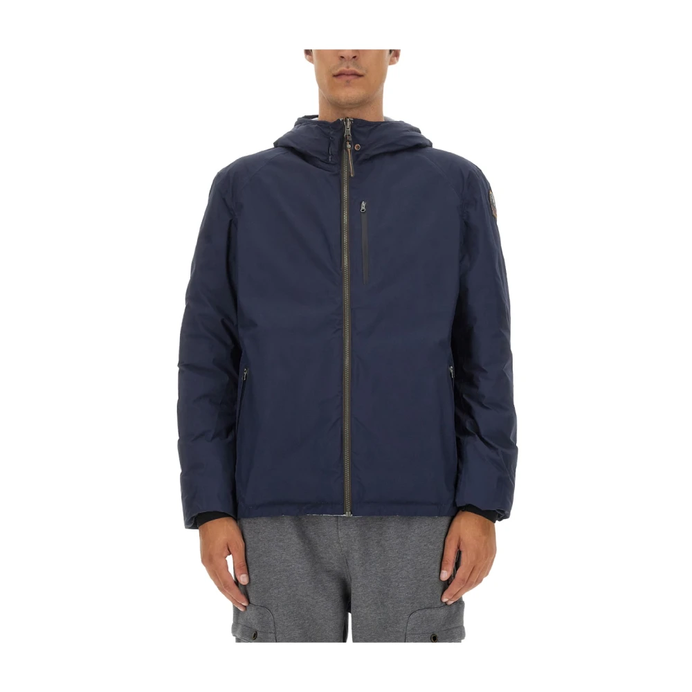 Parajumpers Omkeerbare Polyesterjas Blue Heren