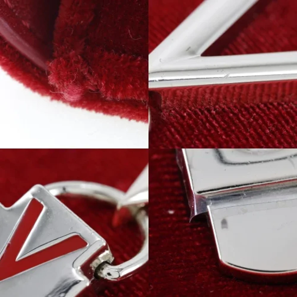 Valentino Vintage Pre-owned Canvas crossbody-bags Red Dames