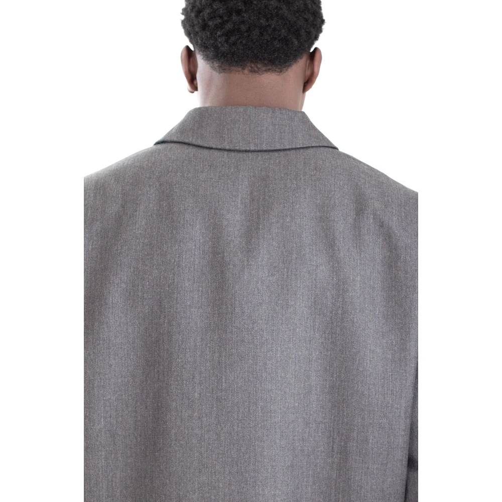 Costumein Boxy Fit Blazer in 002 Gray Heren