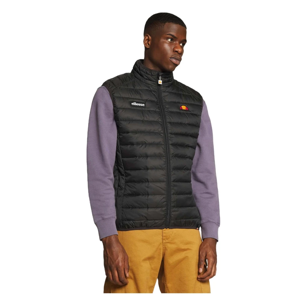 Ellesse Bardy Gilet Jacket Black, Herr