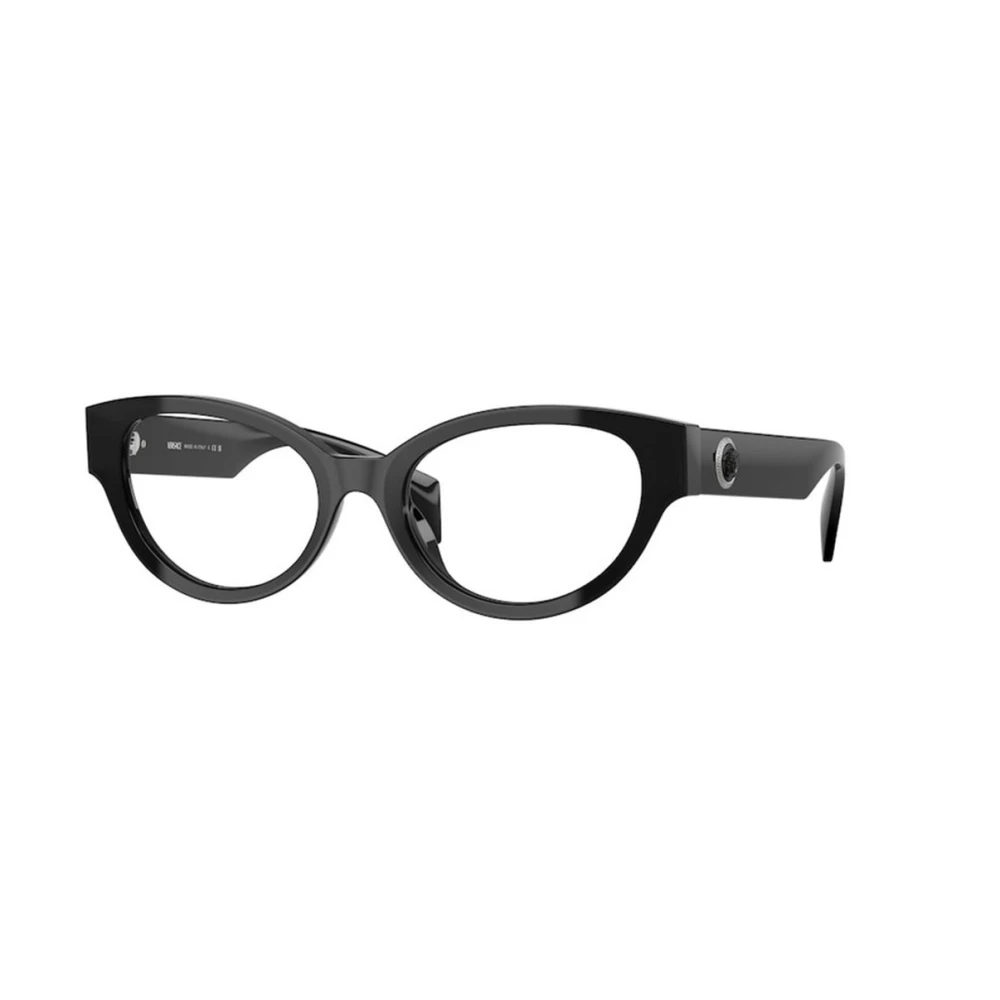 Versace Stijlvolle Zwarte Frame Zonnebril Black Unisex