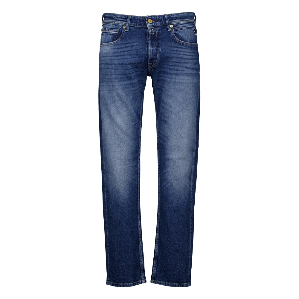 Replay Straight fit jeans in 5-pocketmodel model 'Grover'