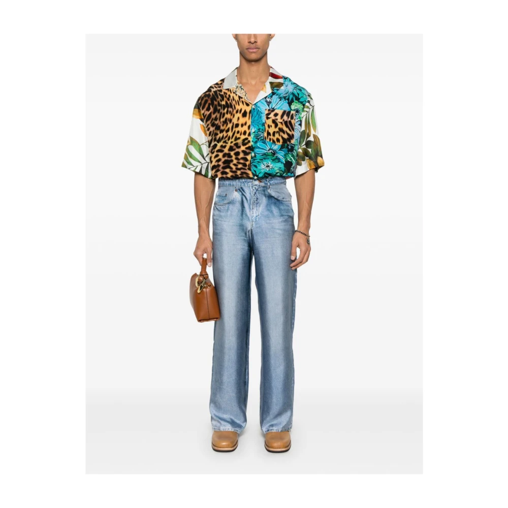 Pierre-Louis Mascia Blauwe Broek met Verborgen Rits Blue Dames