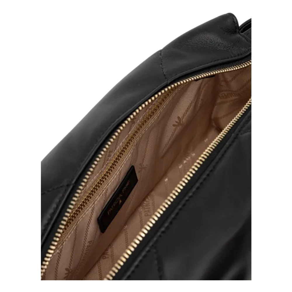 PATRIZIA PEPE Zwarte handtas Go Green model Black Dames