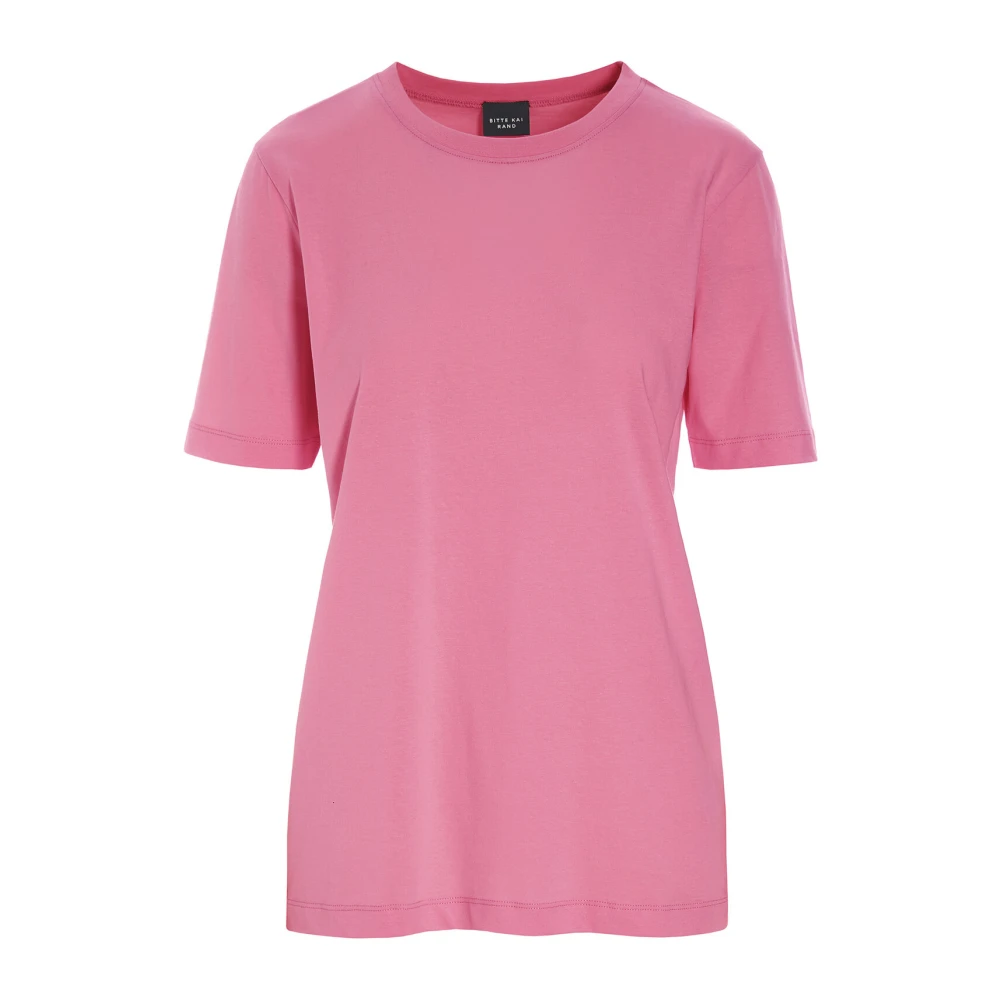 Bitte Kai Rand Bubble Gum Katoenen T-shirt Pink Dames