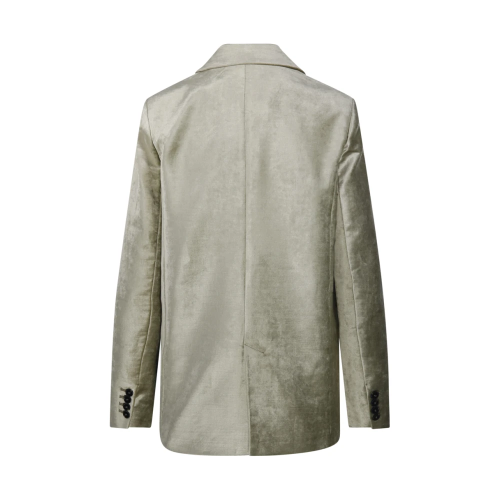 Forte Salvia Stretch Jas Beige Dames