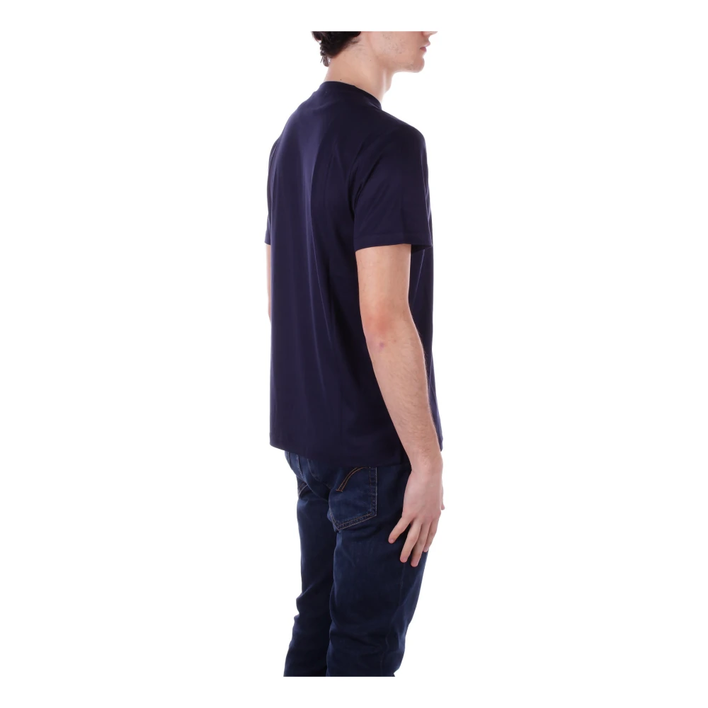 John Richmond Logo Front T-shirts en Polo's Blue Heren