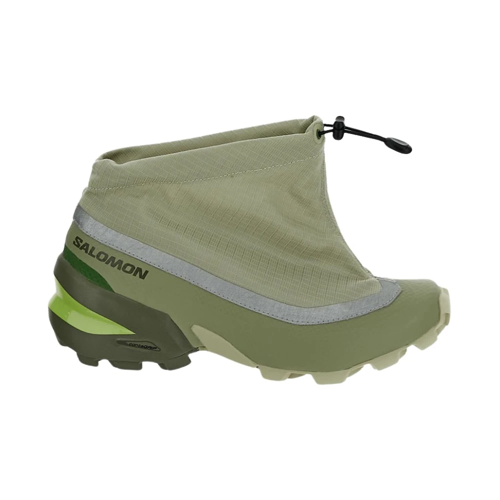 MM6 Maison Margiela Lage Cross Synthetische Stof Sneaker Green Heren