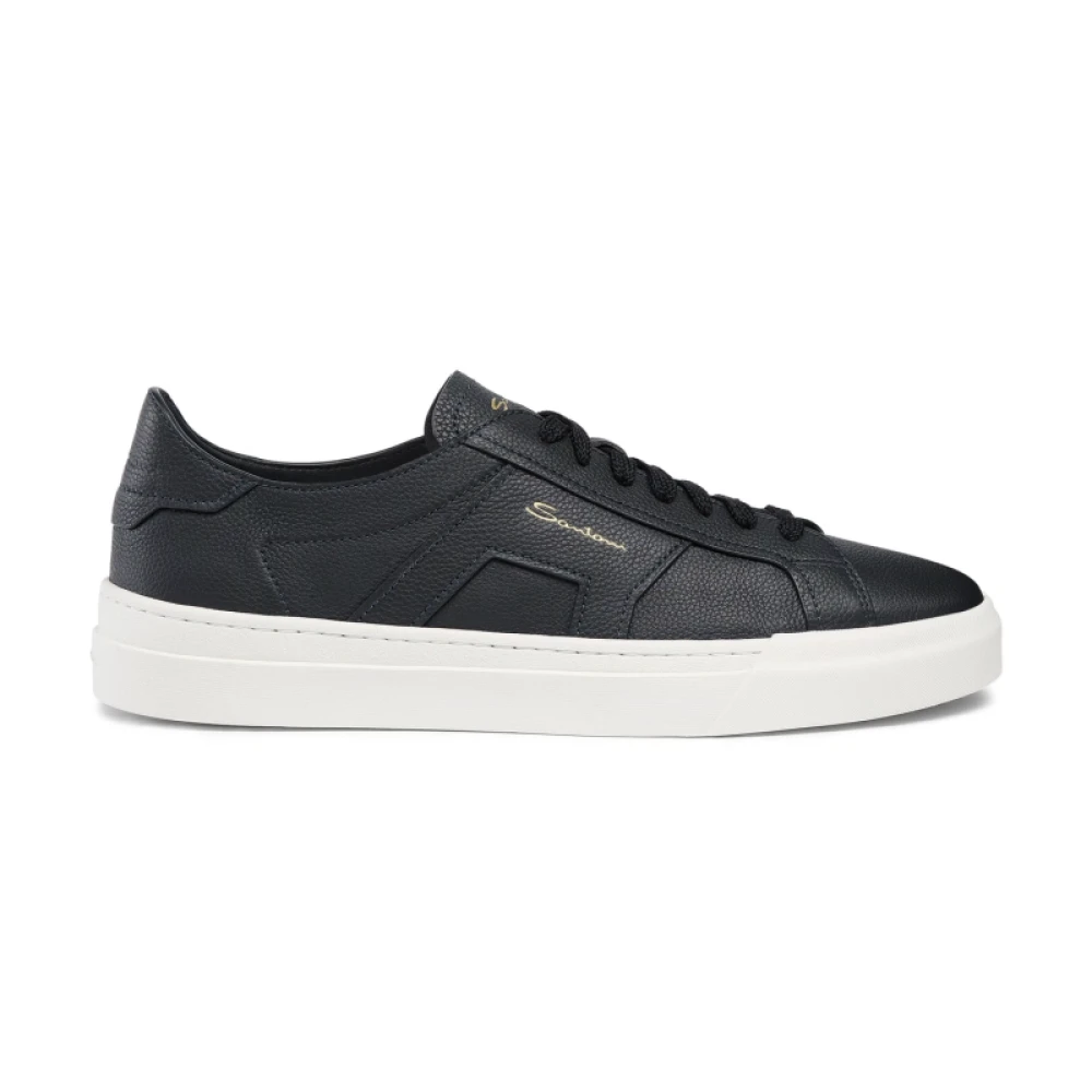 Santoni Double Buckle Sneaker