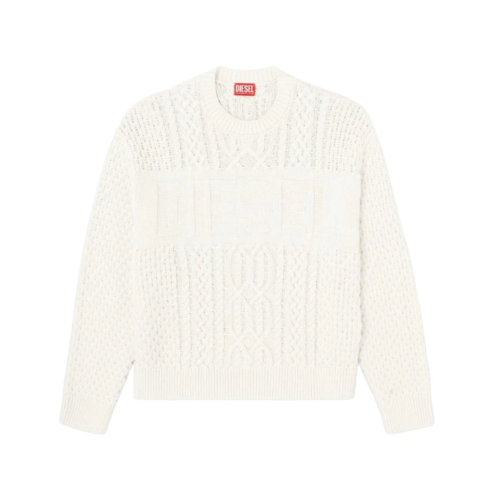 Diesel Men's Beige K-Aubin Jumper