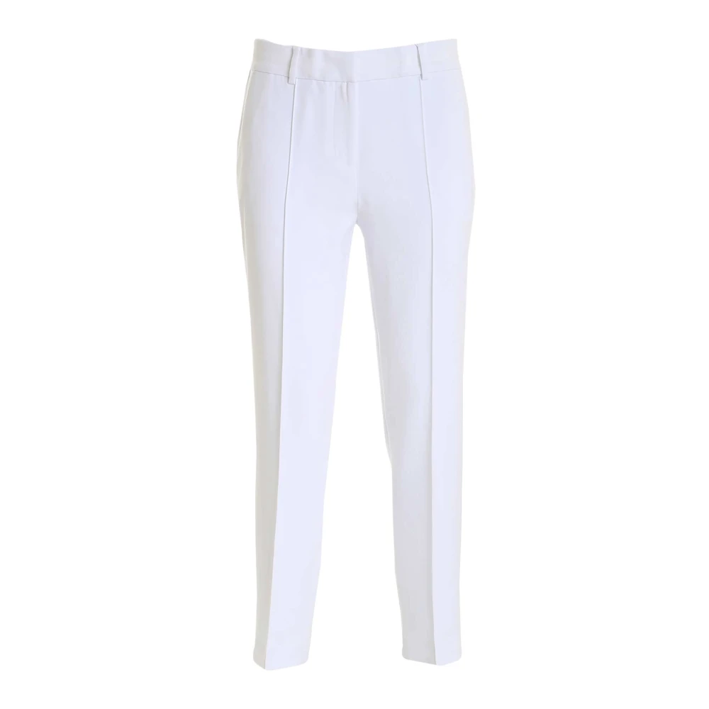 Michael Kors Crepe Broek White Dames
