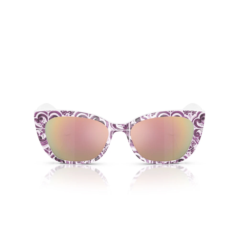 Dolce & Gabbana Unisex Multicolor Sunglasses, 49 Mm, Dx4427 Cat-Eye Sunglasses