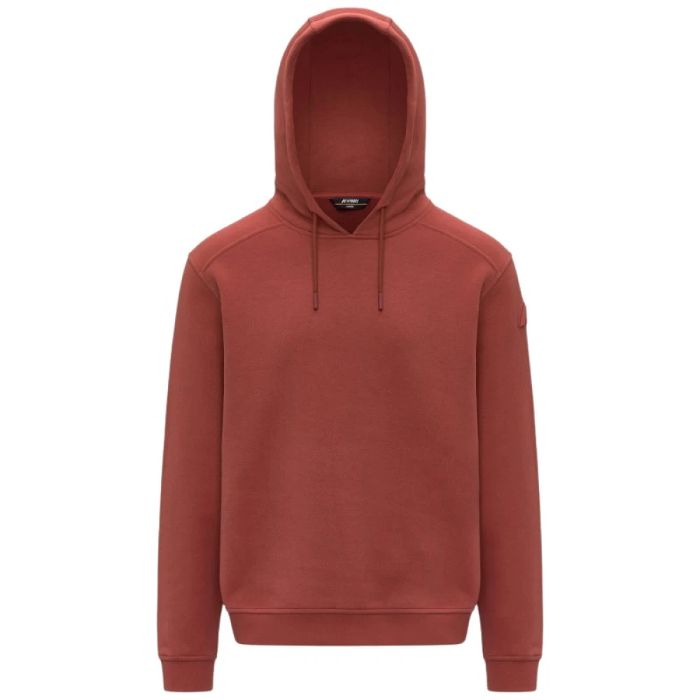 K-Way Uomo Rosso Felpe, M, New,