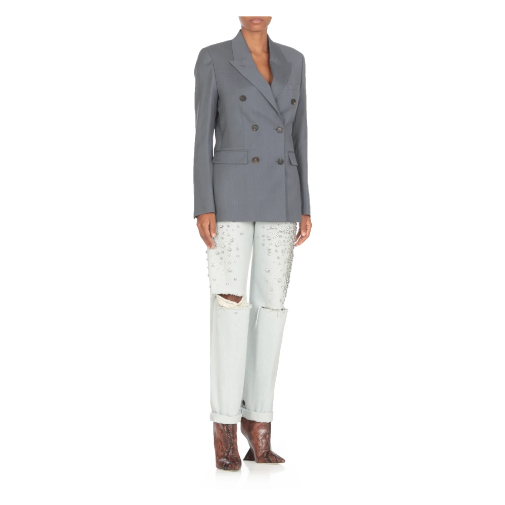 Golden Goose Journey Blazer Blue Dames